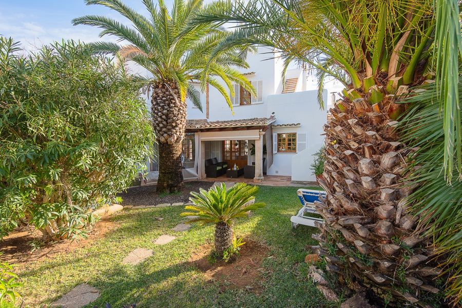 Eigener Garten zum Grillen.