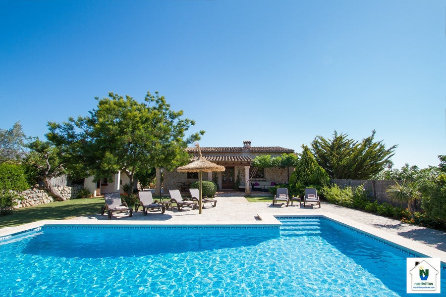 Impression der Finca Daniel bei Pollença, Mallorca