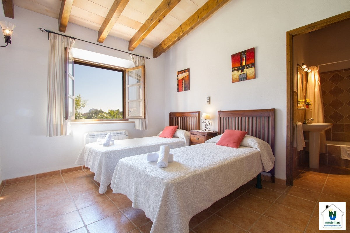Impression der Finca Daniel bei Pollença, Mallorca