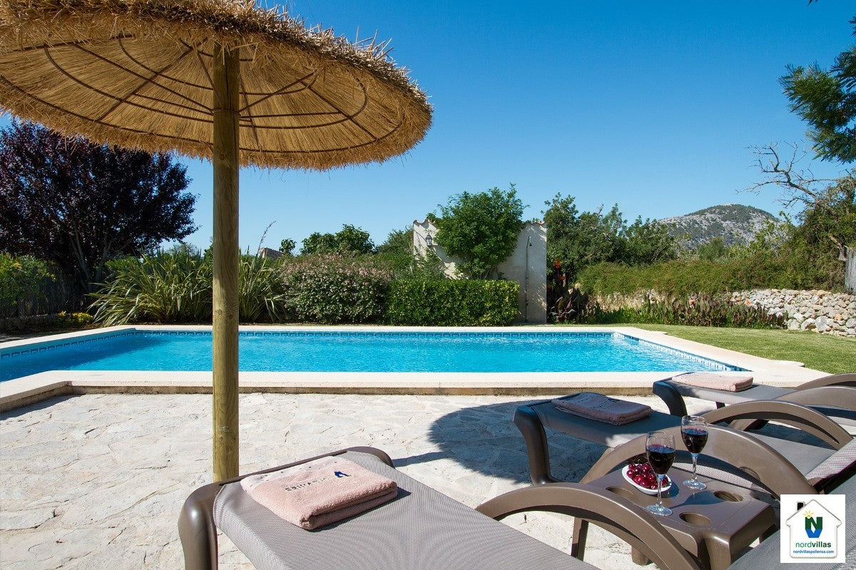 Impression der Finca Daniel bei Pollença, Mallorca