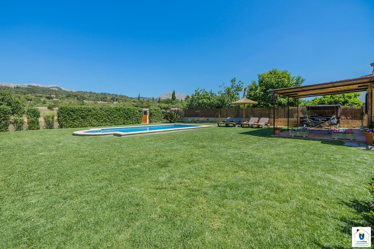 Impression der Villa La Rafal bei Pollença, Mallorca