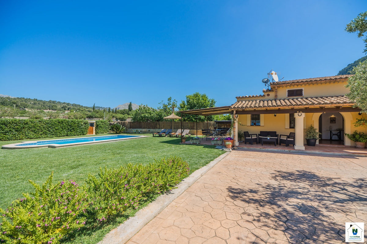 Impression der Villa La Rafal bei Pollença, Mallorca