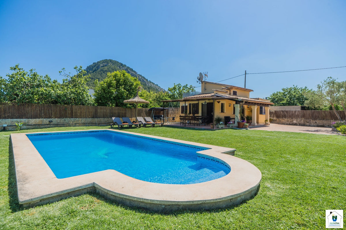Impression der Villa La Rafal bei Pollença, Mallorca