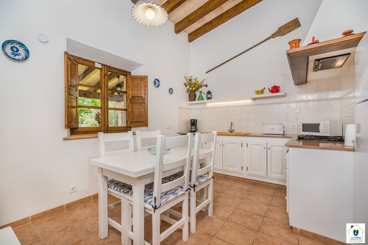 Impression der Finca Daniel bei Pollença, Mallorca
