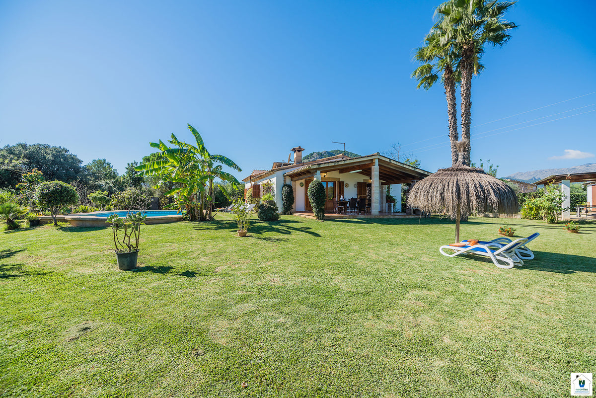 Impression der Finca Can Blanco bei Pollença, Mallorca