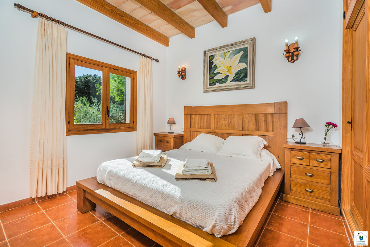 Impression der Finca Can Blanco bei Pollença, Mallorca