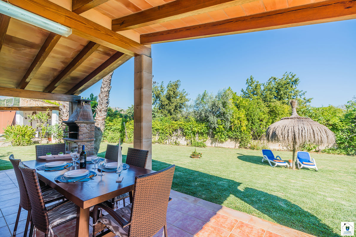 Impression der Finca Can Blanco bei Pollença, Mallorca