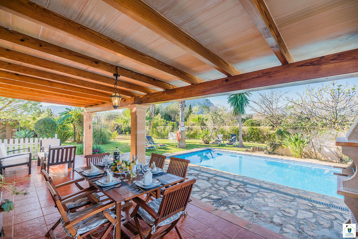 Ansicht 7 der Villa Santuiri bei Pollença, Mallorca
