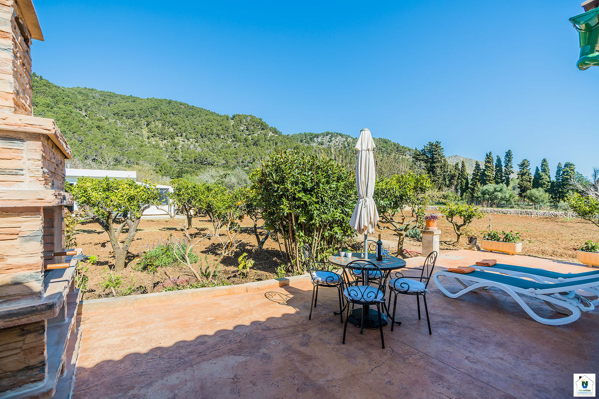 Impression des Landhauses Can Boi bei Pollença, Mallorca