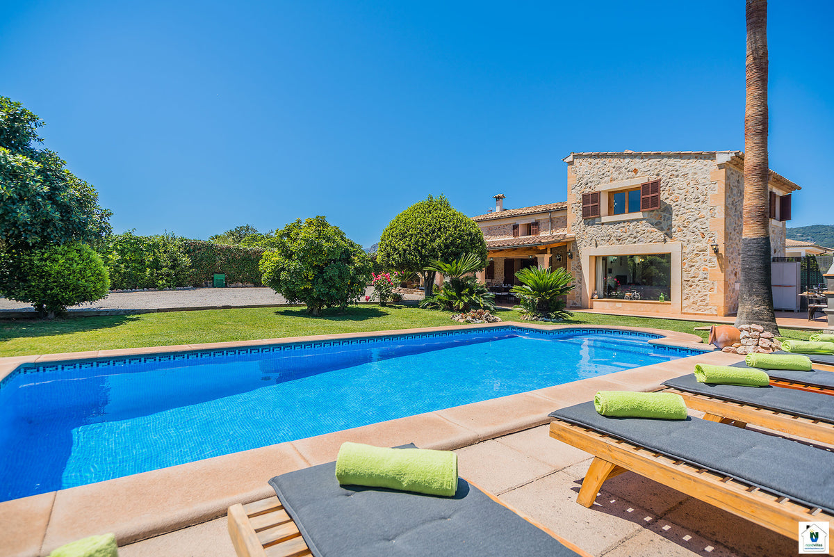 Impression der Finca Sa Caseta bei Lloseta, Mallorca