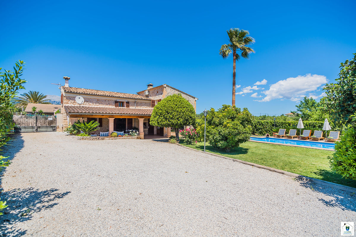 Impression der Finca Sa Caseta bei Lloseta, Mallorca