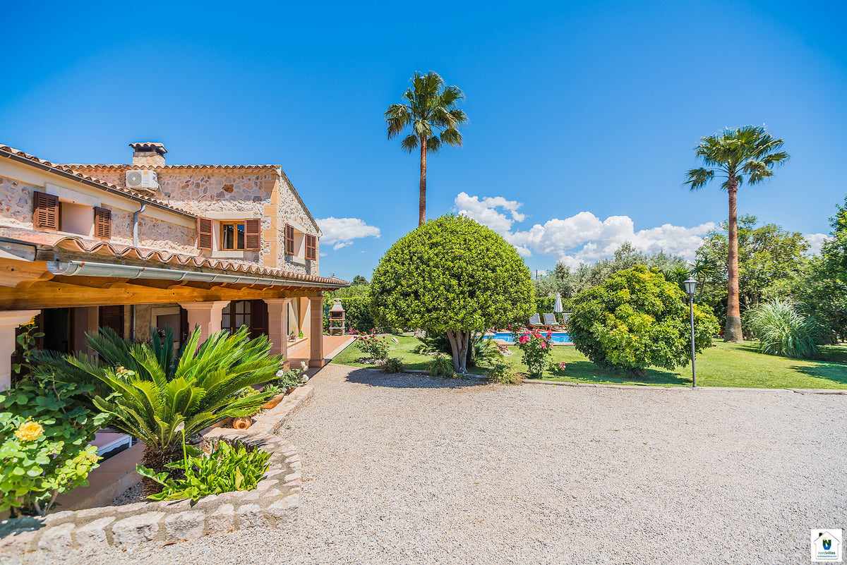 Impression der Finca Sa Caseta bei Lloseta, Mallorca