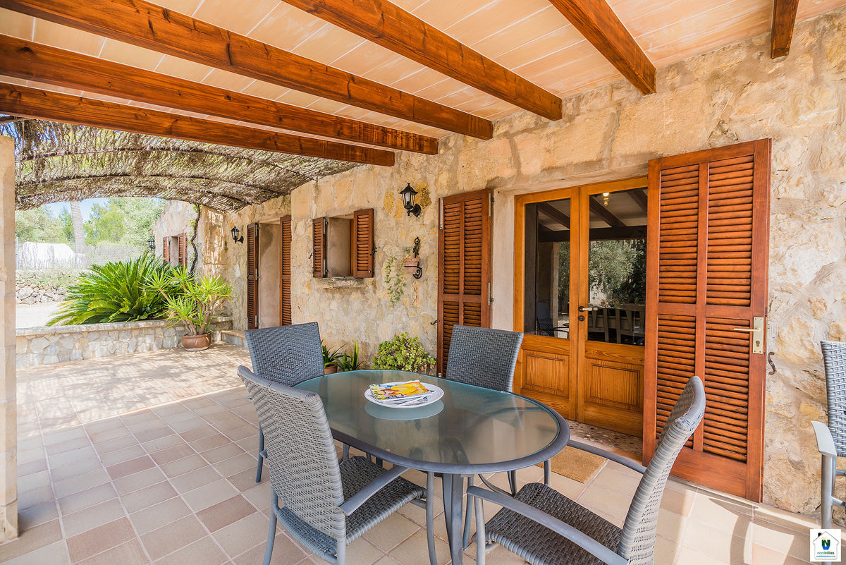 Ansicht 19 der Finca Les Rotes bei Pollença, Mallorca
