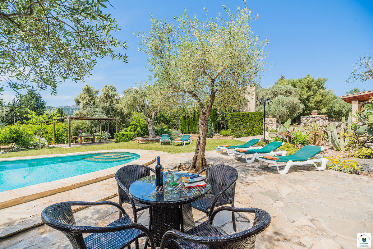 Ansicht 21 der Finca Les Rotes bei Pollença, Mallorca