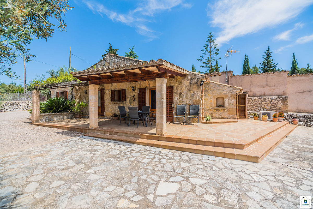 Ansicht 7 der Finca Les Rotes bei Pollença, Mallorca