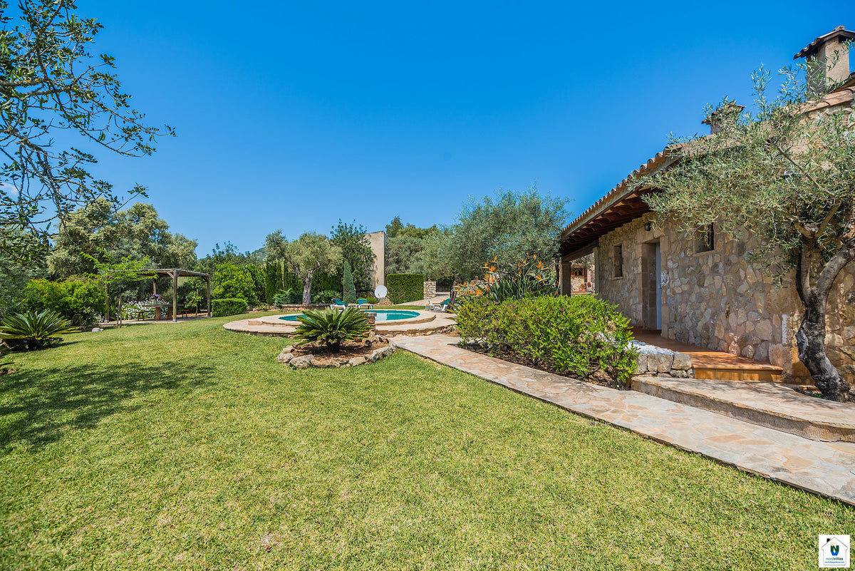 Ansicht 8 der Finca Les Rotes bei Pollença, Mallorca