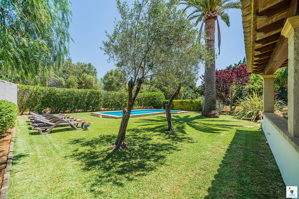 Ansicht 3 der Finca Can Tugores bei Pollença, Mallorca