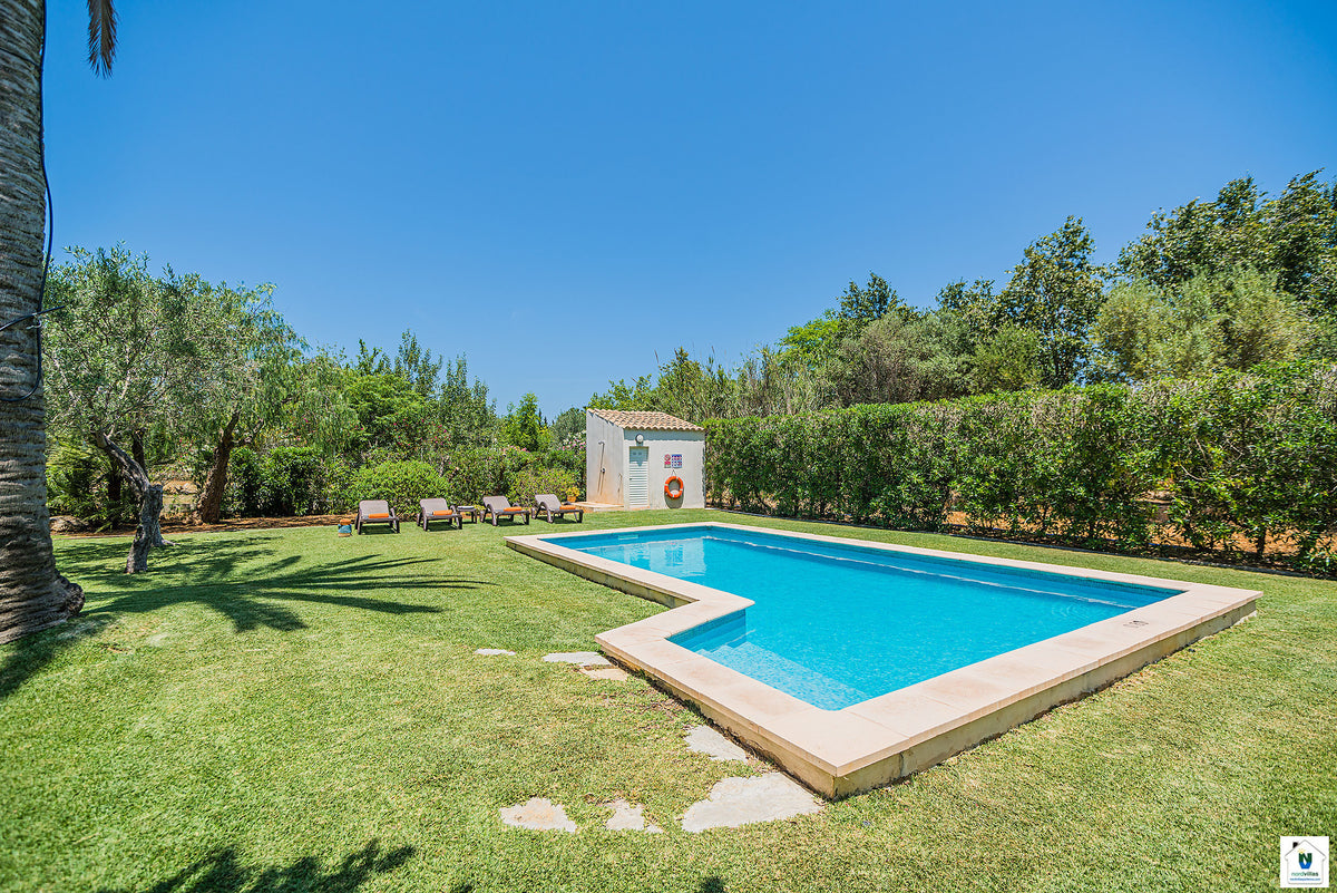Ansicht 5 der Finca Can Tugores bei Pollença, Mallorca