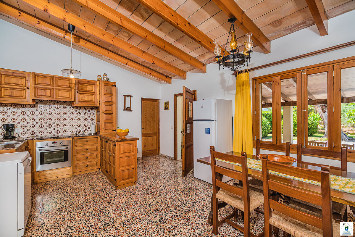 Ansicht 8 der Finca Can Tugores bei Pollença, Mallorca