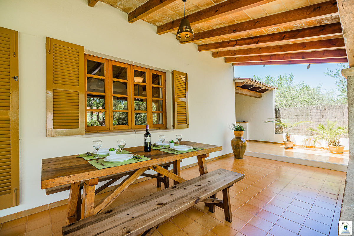 Ansicht 22 der Finca Can Tugores bei Pollença, Mallorca