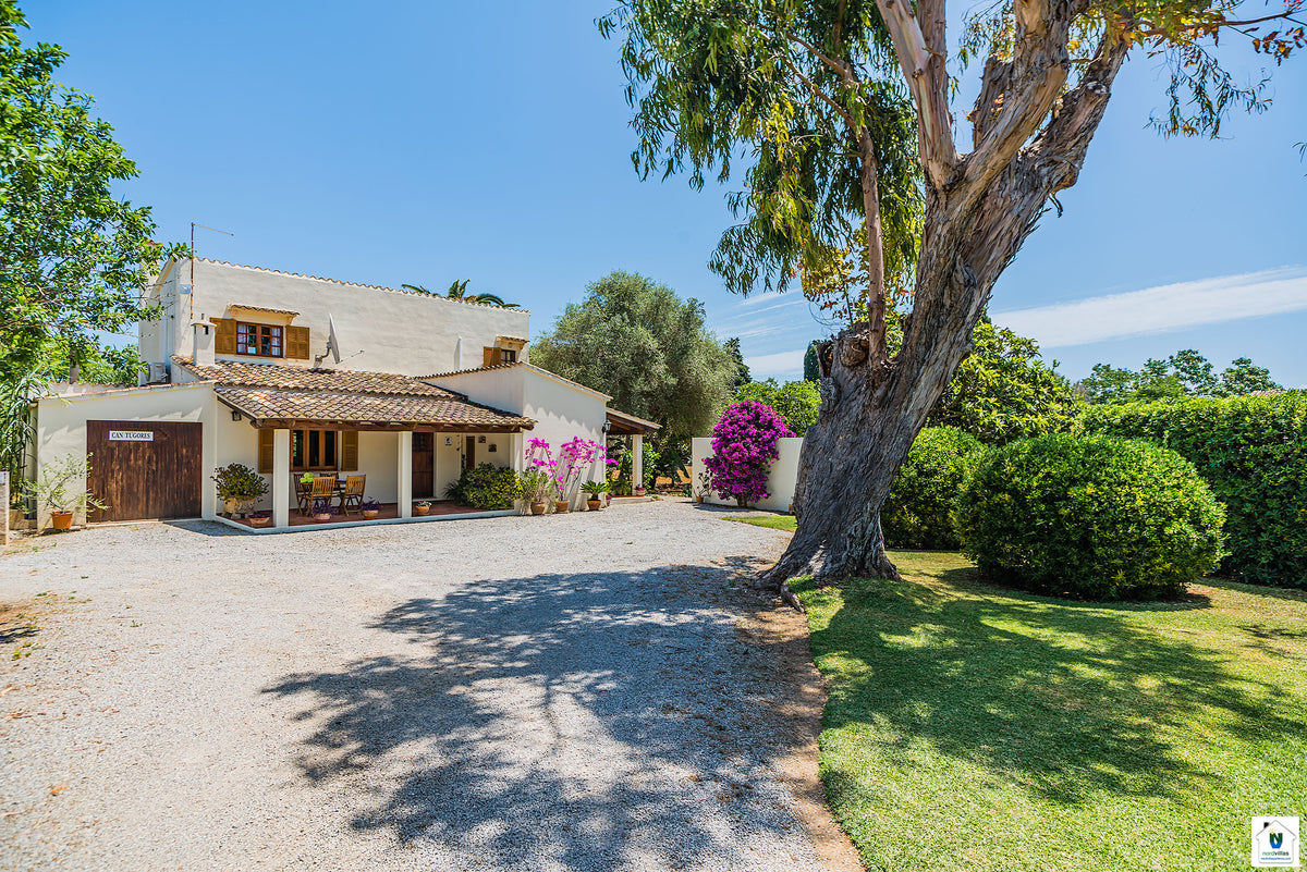 Ansicht 25 der Finca Can Tugores bei Pollença, Mallorca