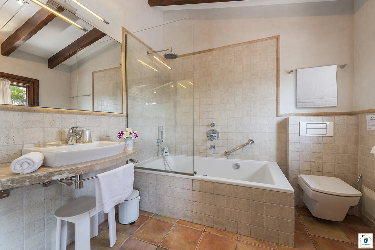 Impression der Finca Morell Vell bei Pollença, Mallorca