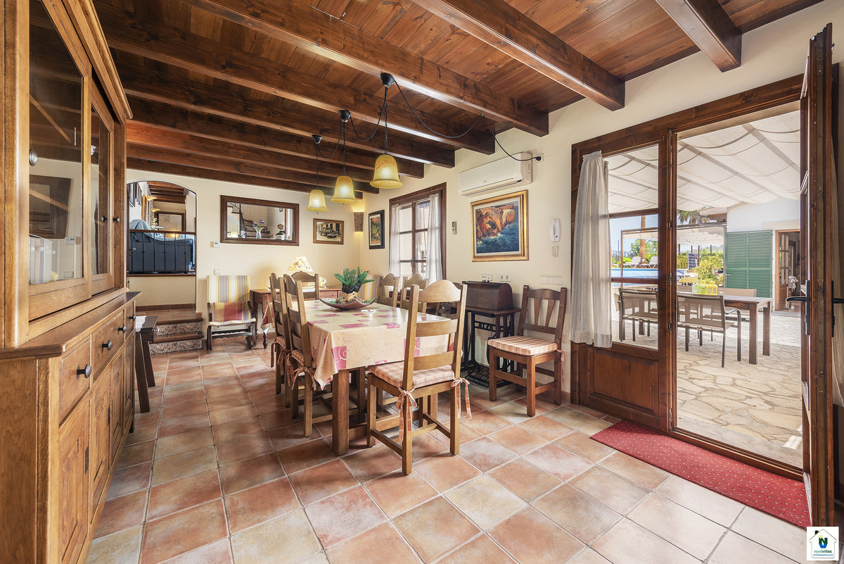 Impression der Finca Morell Vell bei Pollença, Mallorca