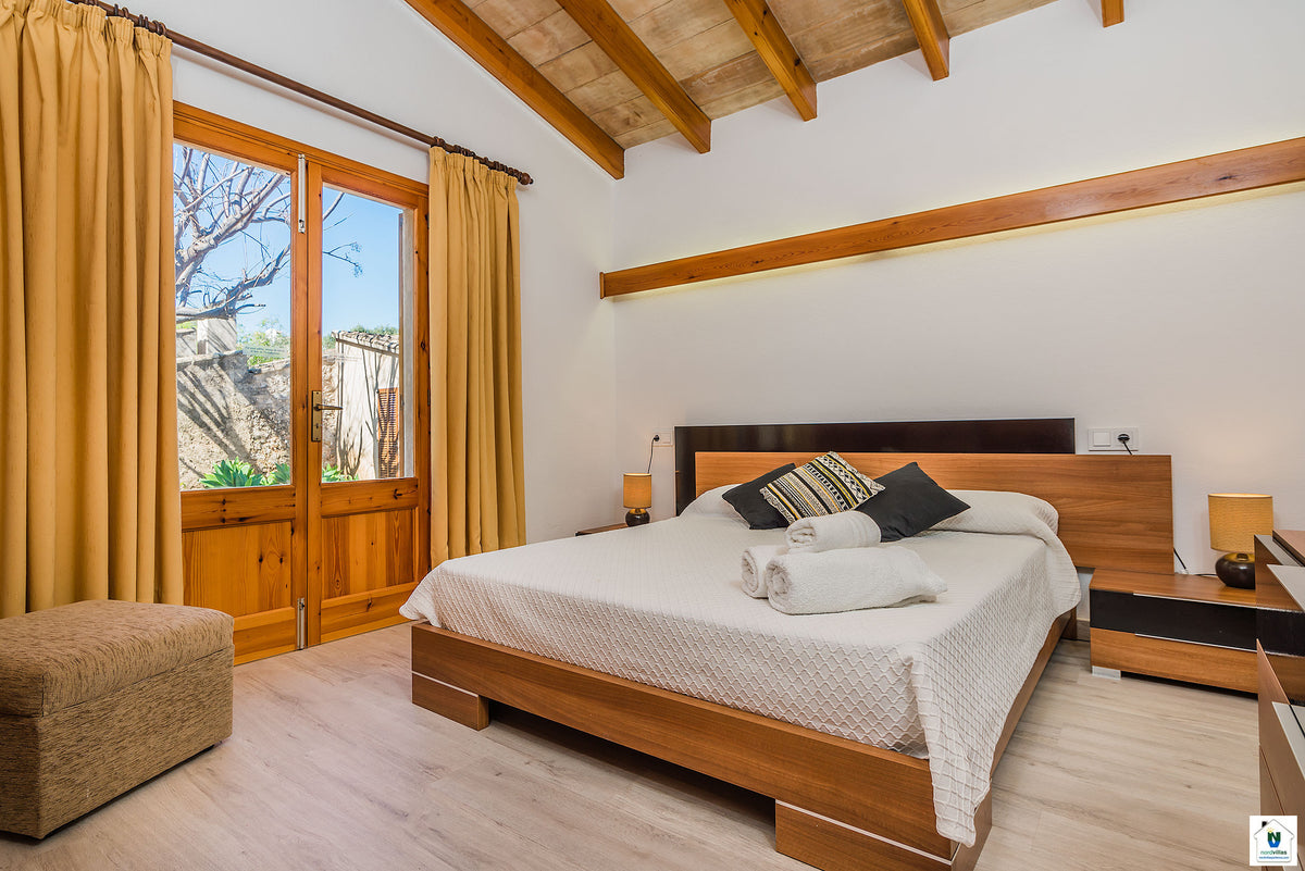 Impression der Villa La Punta bei Pollença, Mallorca