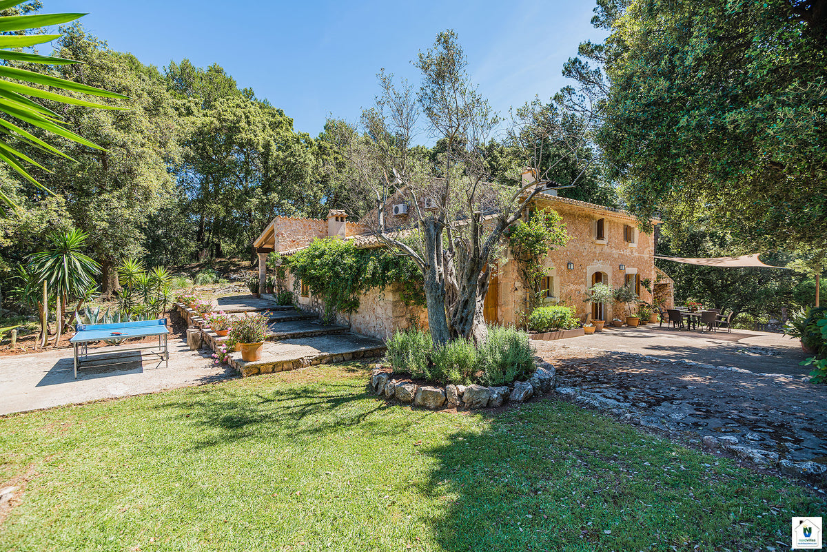 Ansicht 2 der Finca Can Picassa bei Pollença, Mallorca