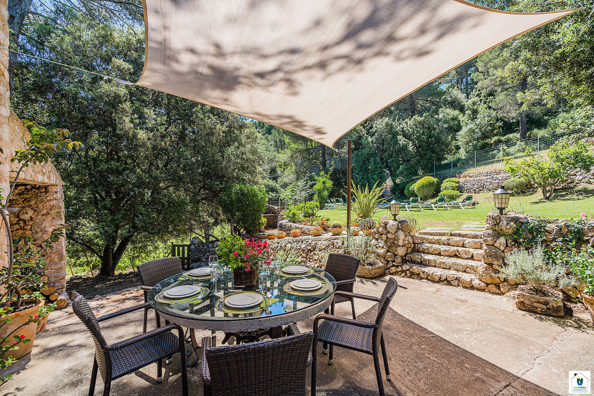 Ansicht 4 der Finca Can Picassa bei Pollença, Mallorca