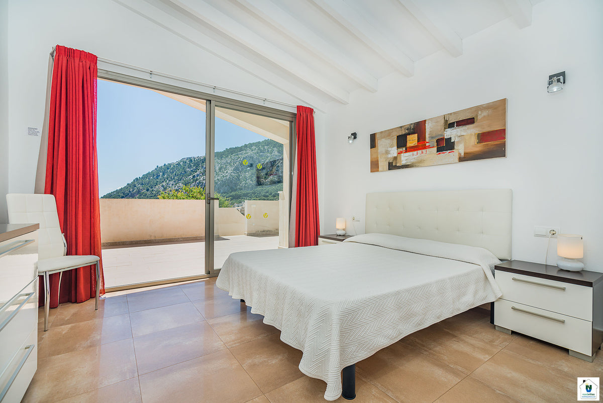 Impression des Stadthauses Casa Torres bei Pollença, Mallorca