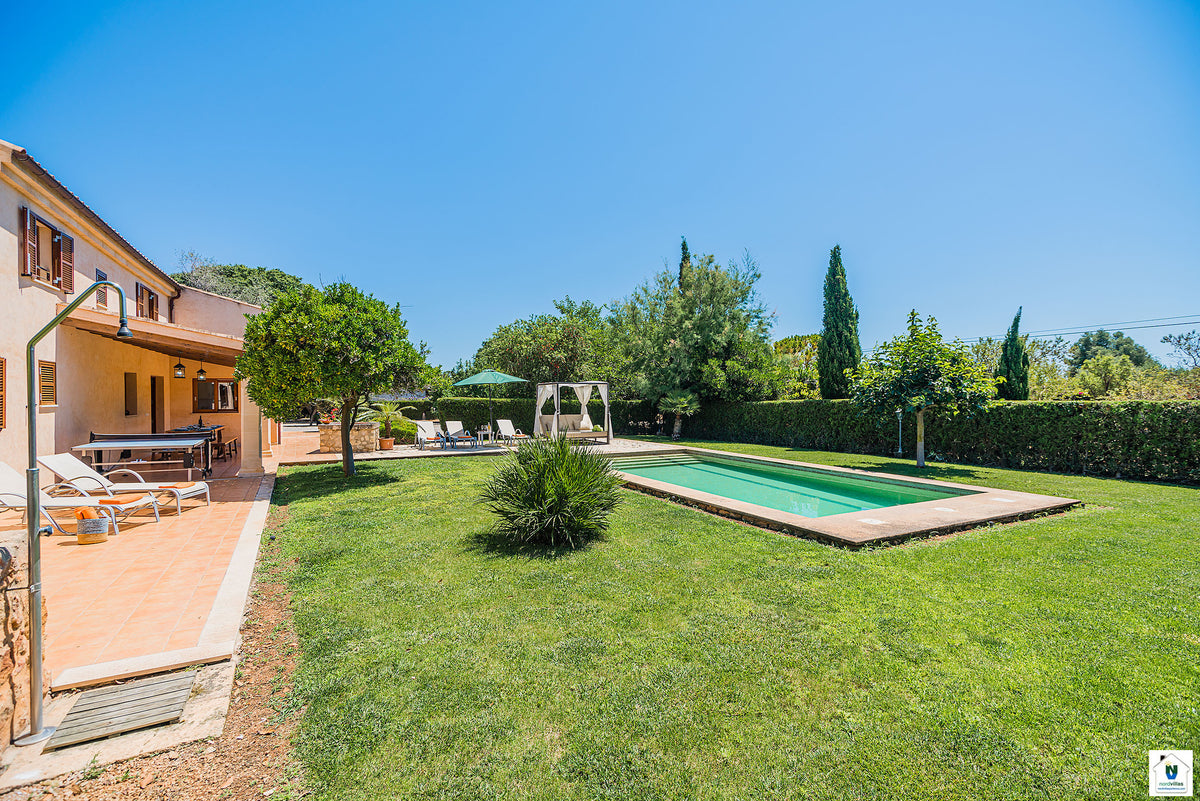Ansicht 6 der Villa Cuxach Nou bei Pollença, Mallorca