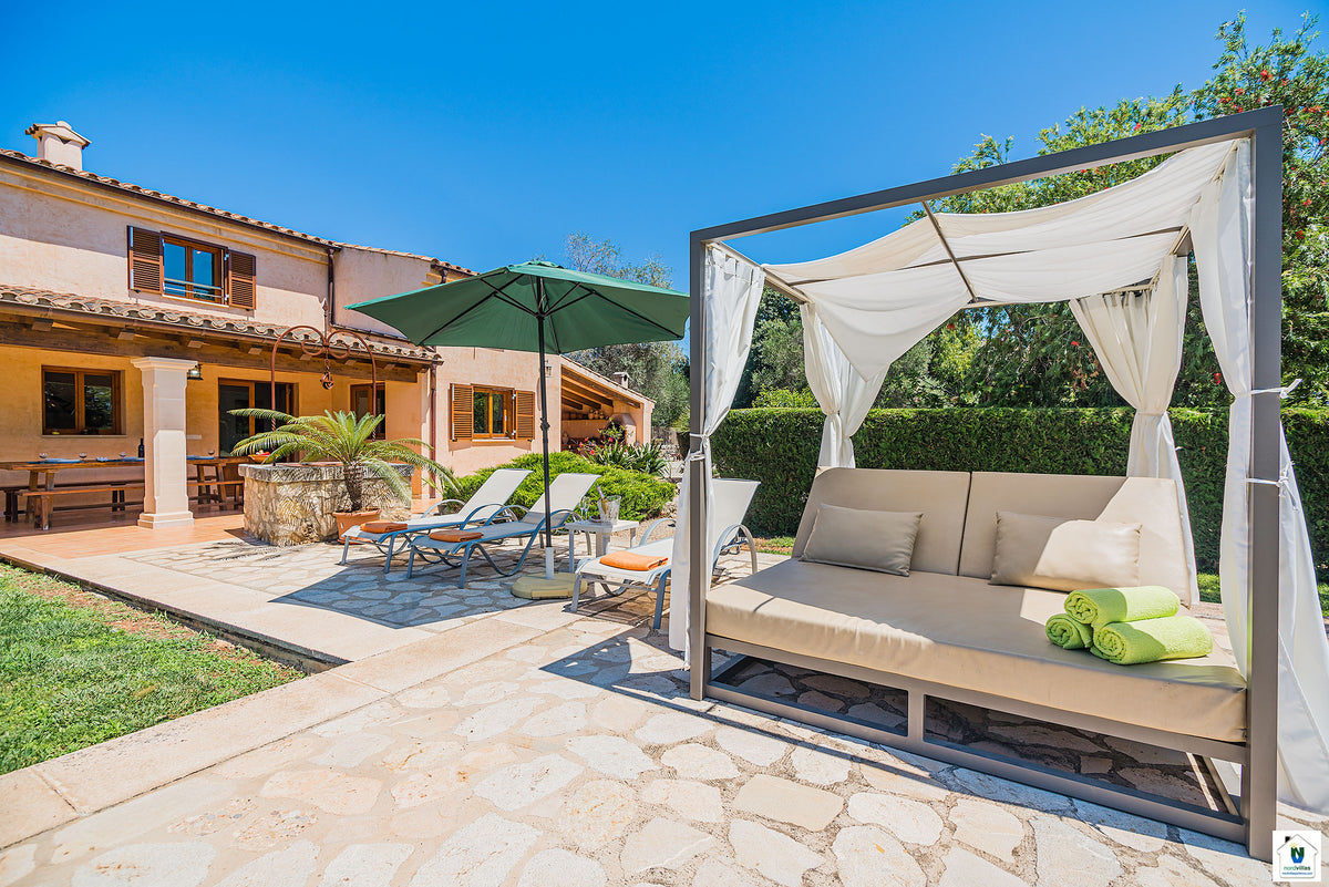 Ansicht 7 der Villa Cuxach Nou bei Pollença, Mallorca
