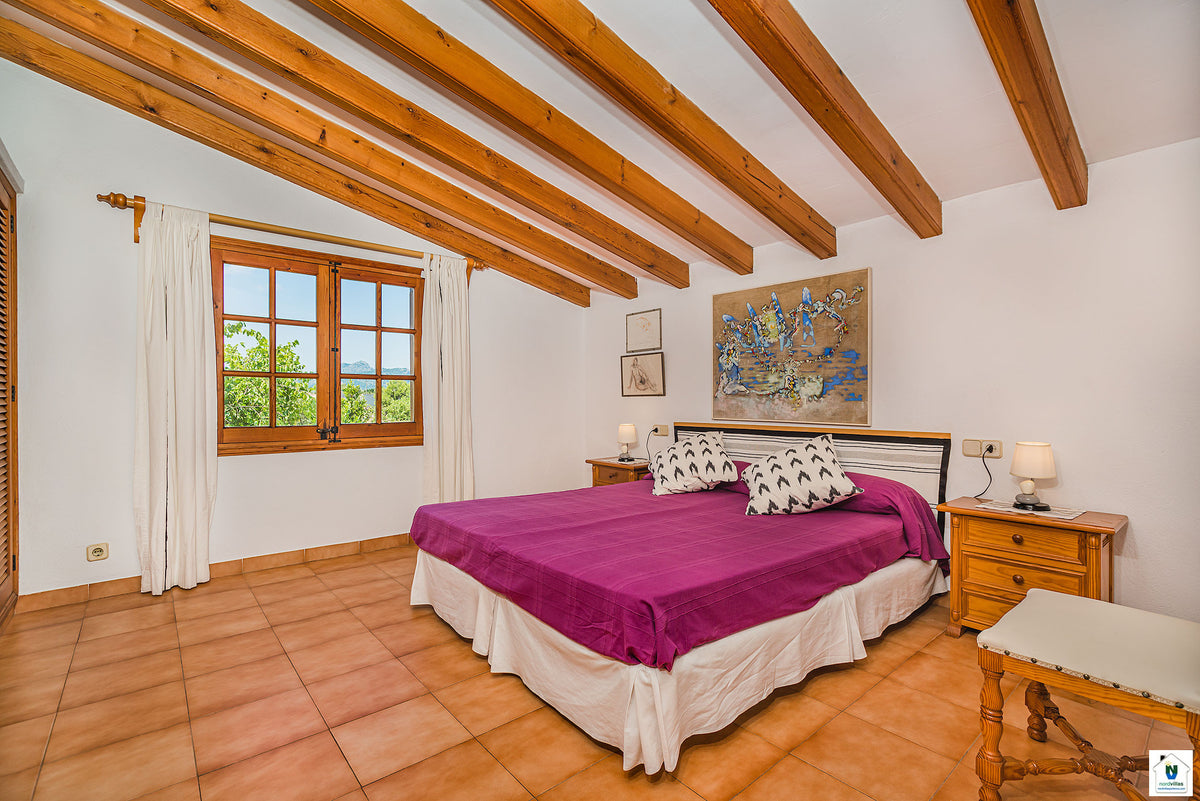 Impression der Finca Can Ferragut bei Pollença, Mallorca