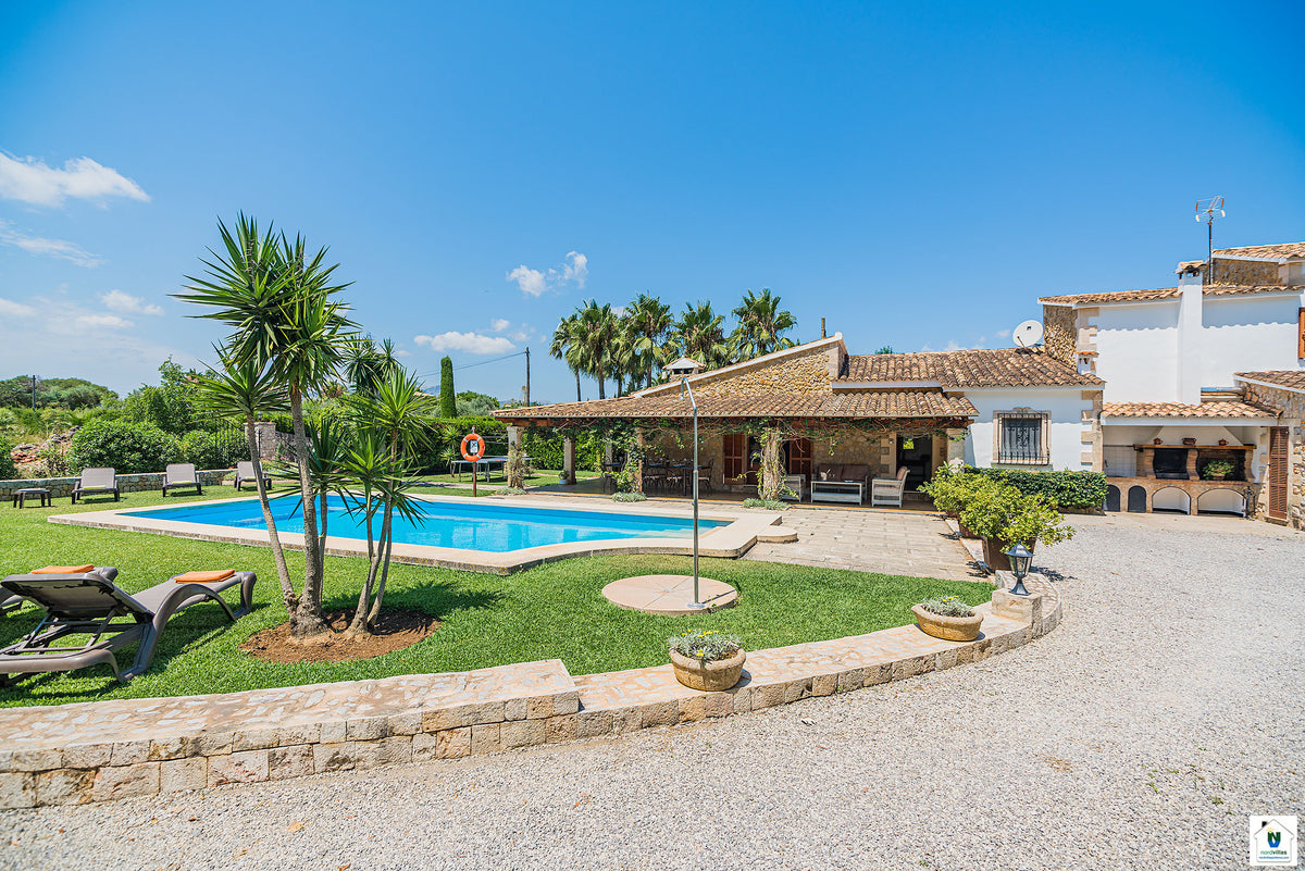 Ansicht 25 der Finca Can Barretas bei Pollença, Mallorca