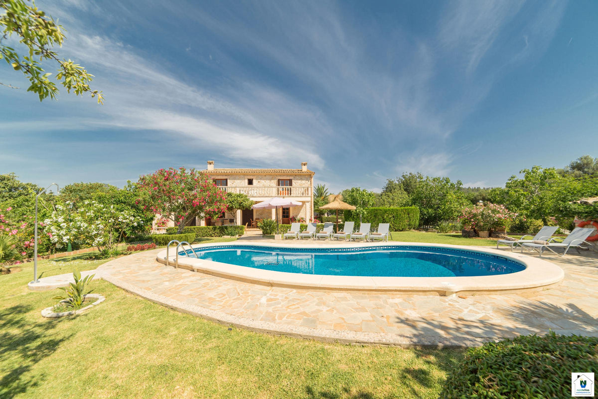 Impression der Finca Can Estern bei Pollença, Mallorca