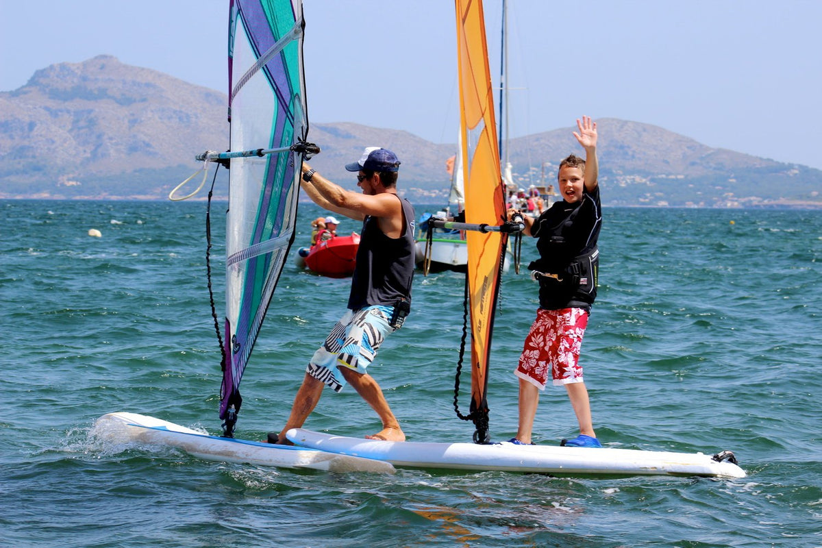 Windsurfen lernen in Port de Pollença