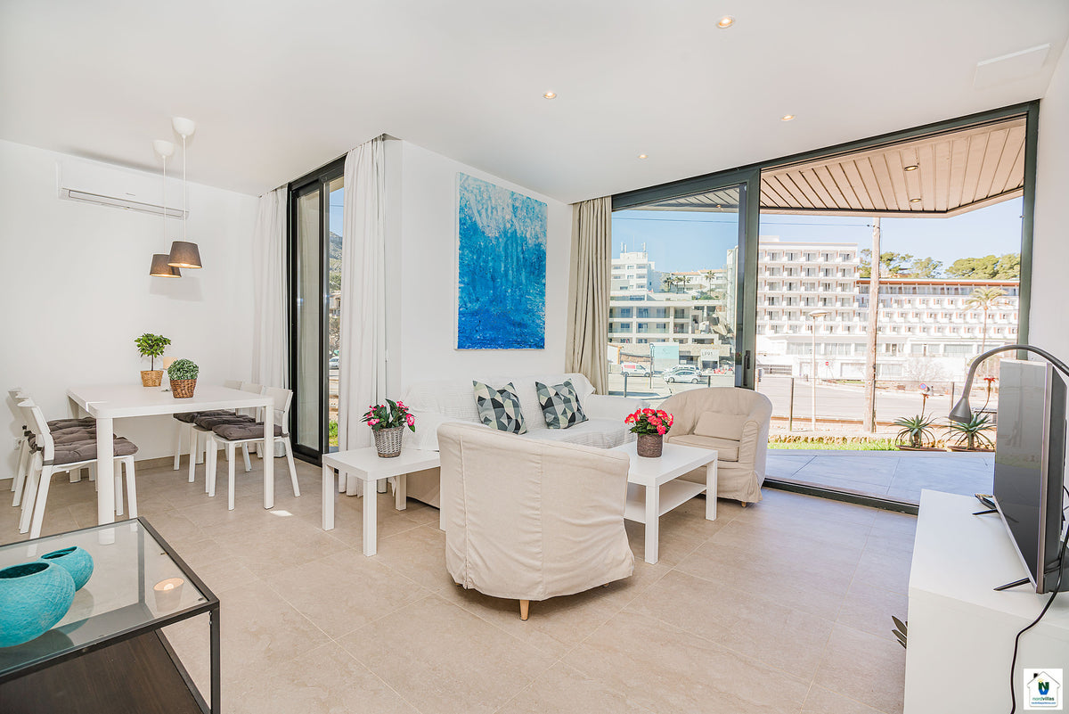 Impression der Ferienwohnung Mirador Blue bei Cala Sant Vicenç, Mallorca