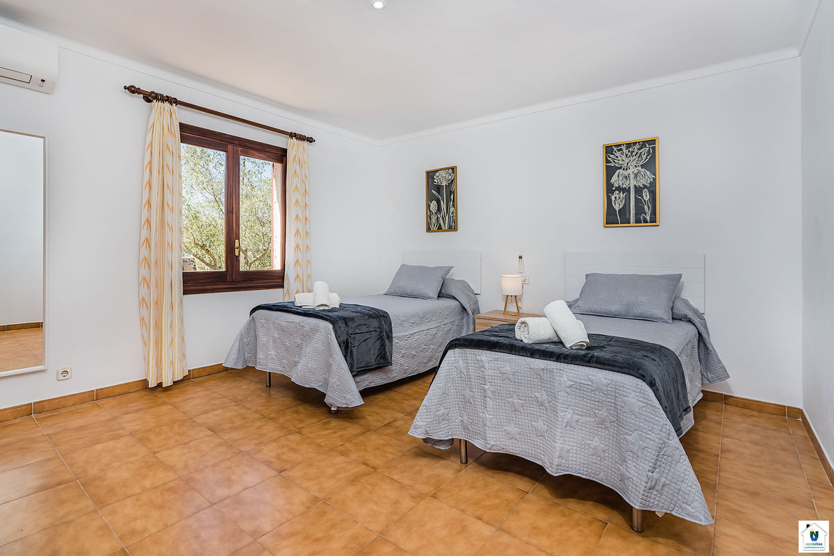 Impression der Finca Magdalena bei Pollença, Mallorca