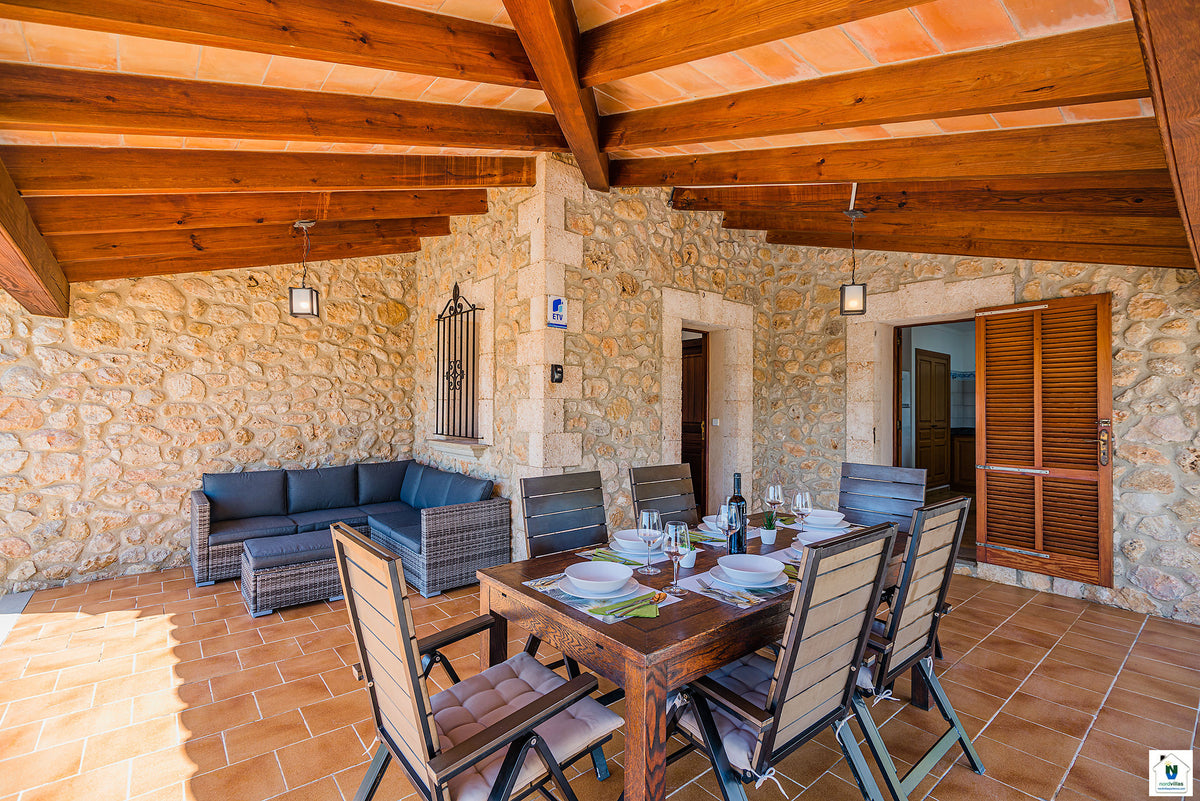Impression der Finca Magdalena bei Pollença, Mallorca