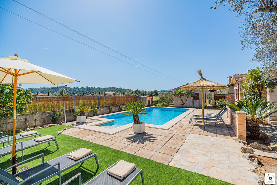 Impression der Finca Magdalena bei Pollença, Mallorca