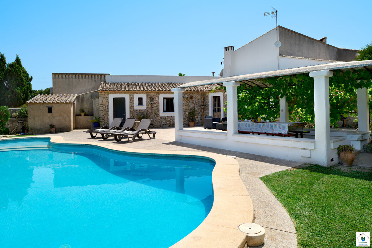 Ansicht 3 der Finca Cal Rei bei Pollença, Mallorca