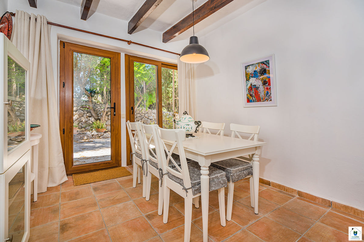 Impression der Villa Can Noguera bei Pollença, Mallorca