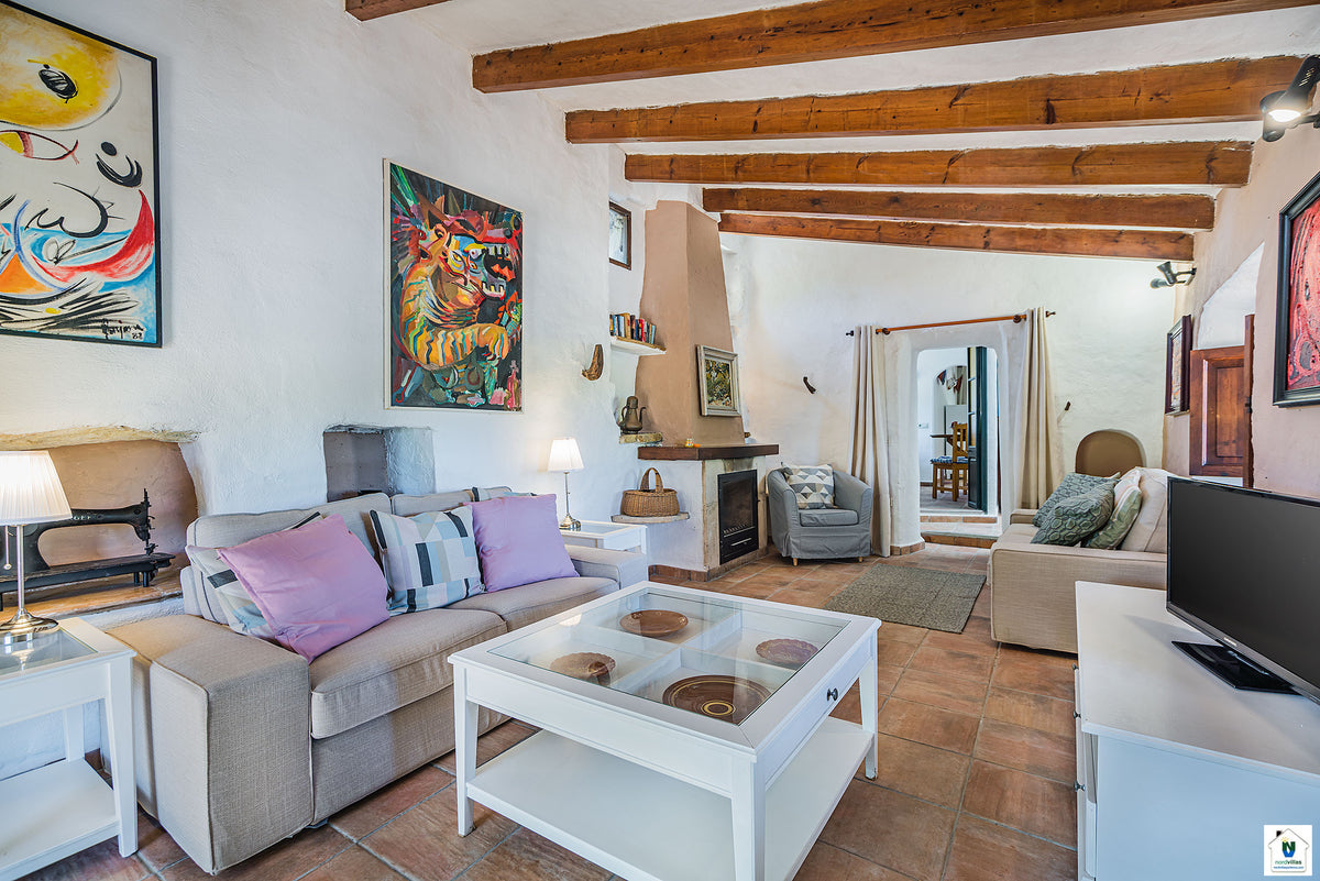 Impression der Villa Can Noguera bei Pollença, Mallorca