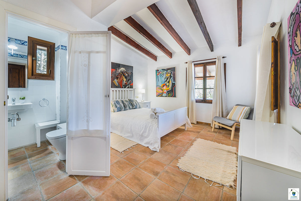 Impression der Villa Can Noguera bei Pollença, Mallorca