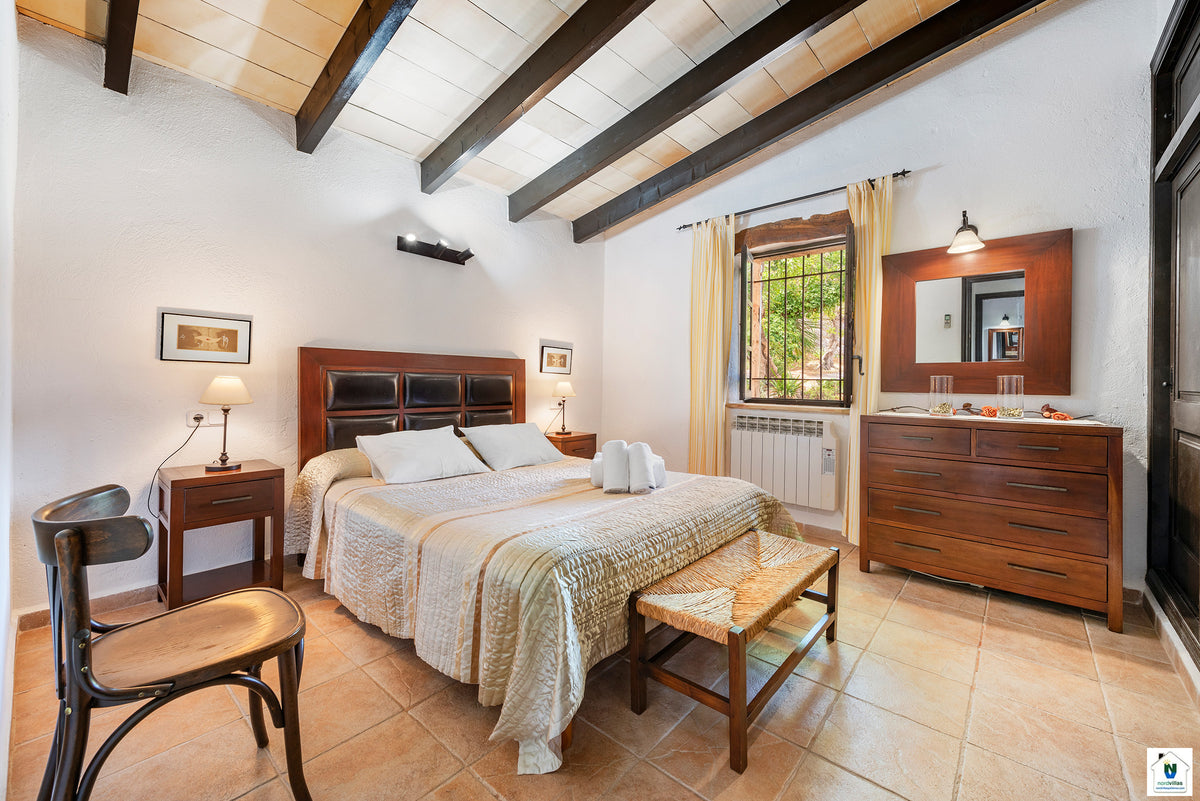 Impression der Finca Coster del Puig bei Pollença, Mallorca