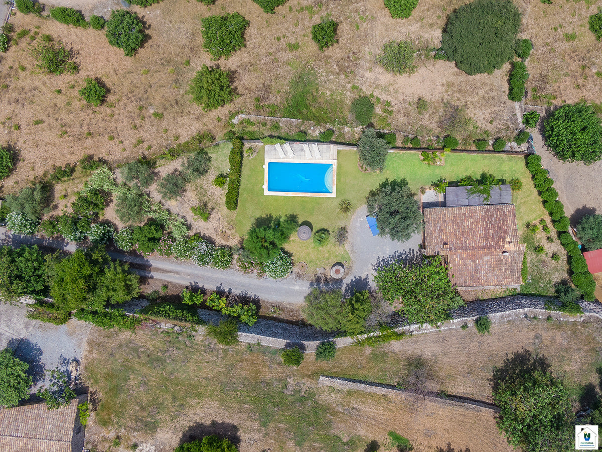Impression der Finca Coster del Puig bei Pollença, Mallorca
