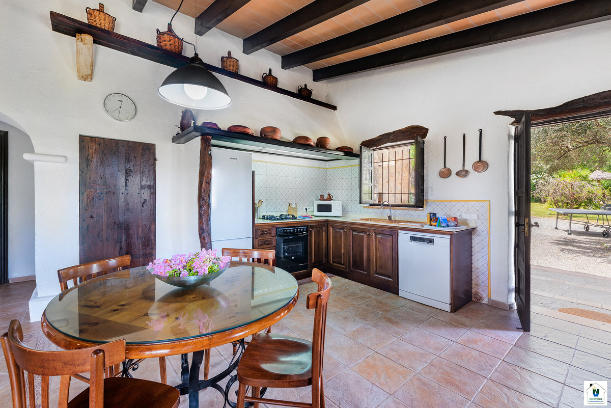Impression der Finca Coster del Puig bei Pollença, Mallorca