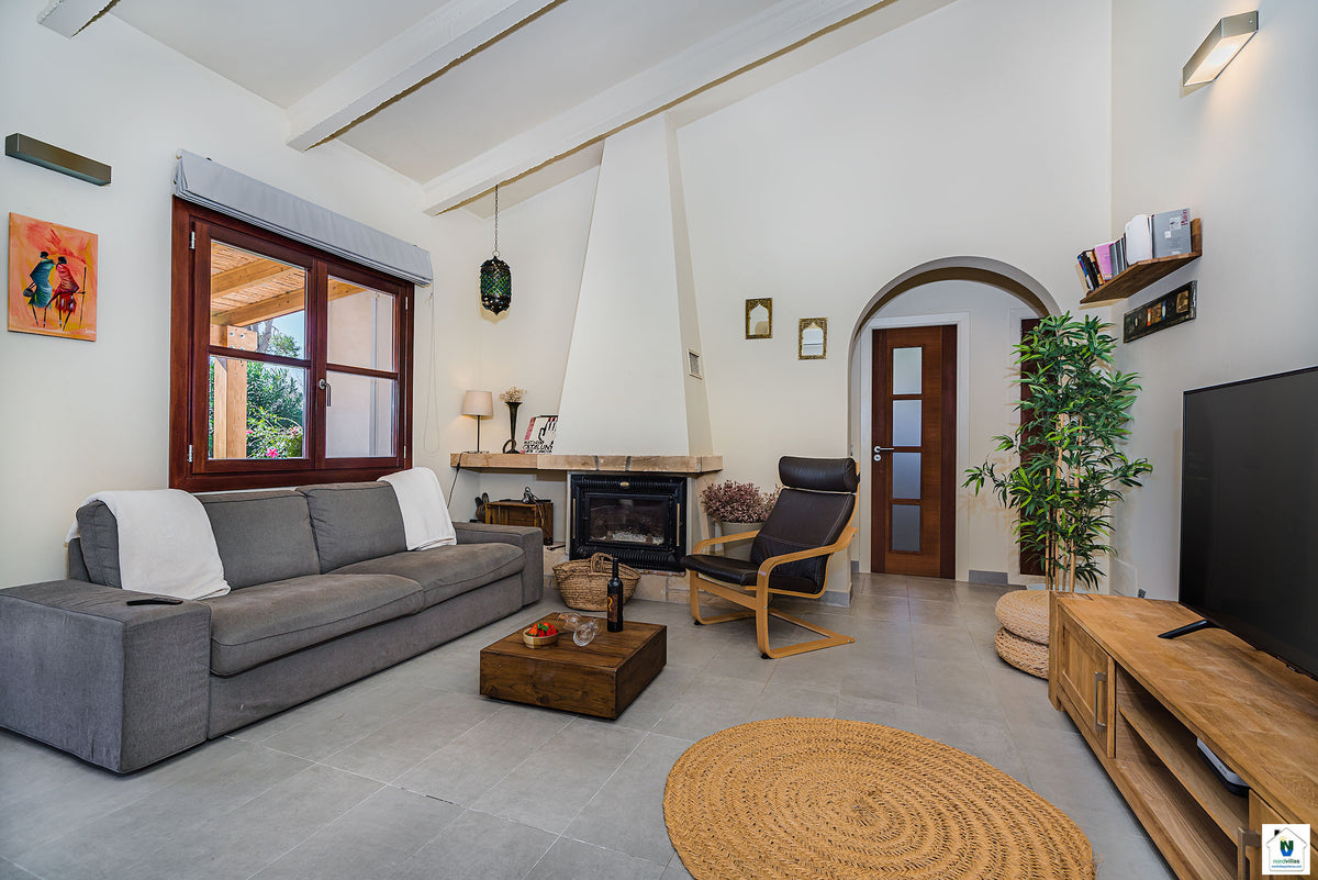 Impression der Villa Can Singala bei Port de Pollença, Mallorca