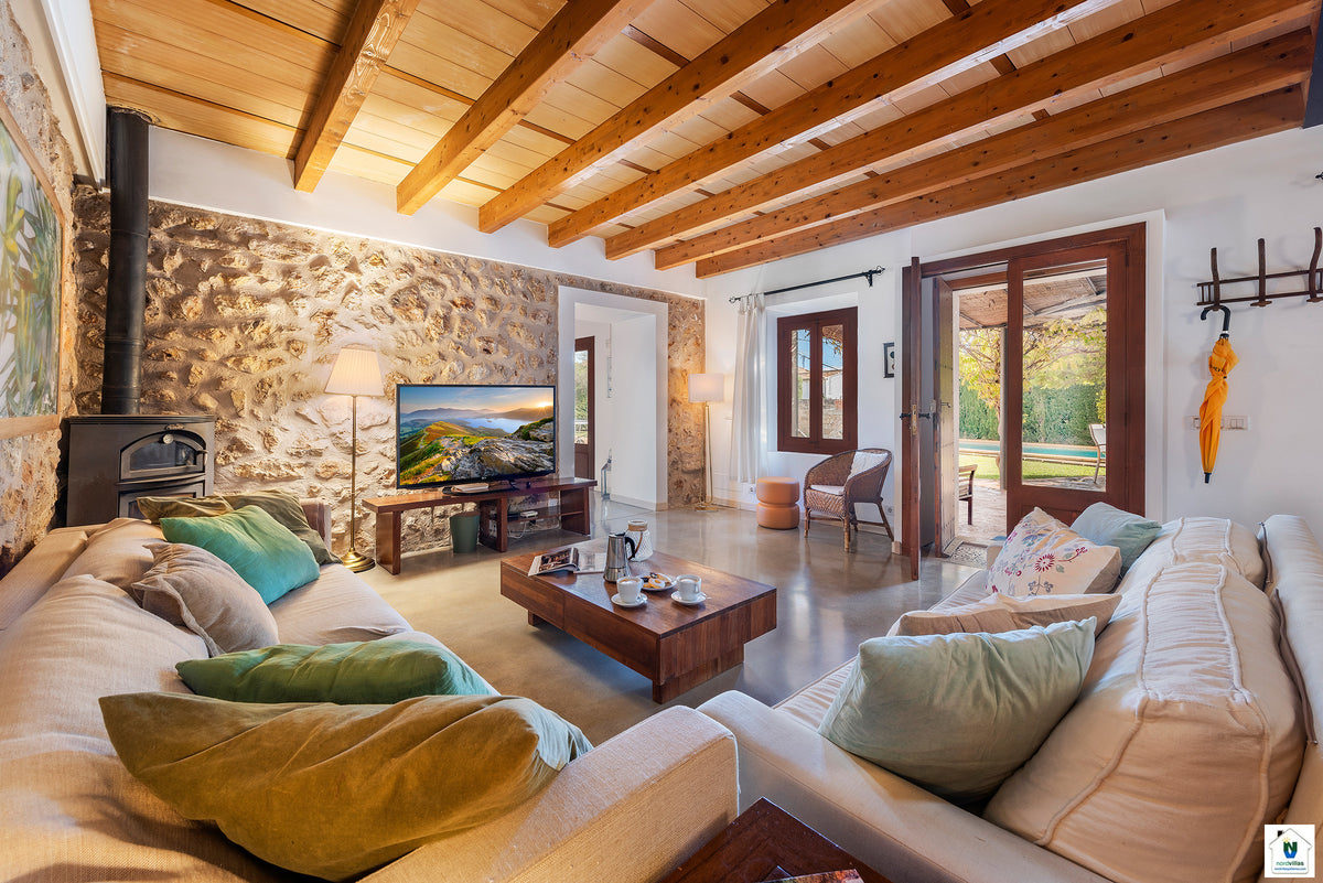 Ansicht 8 der Villa Maronja bei Pollença, Mallorca